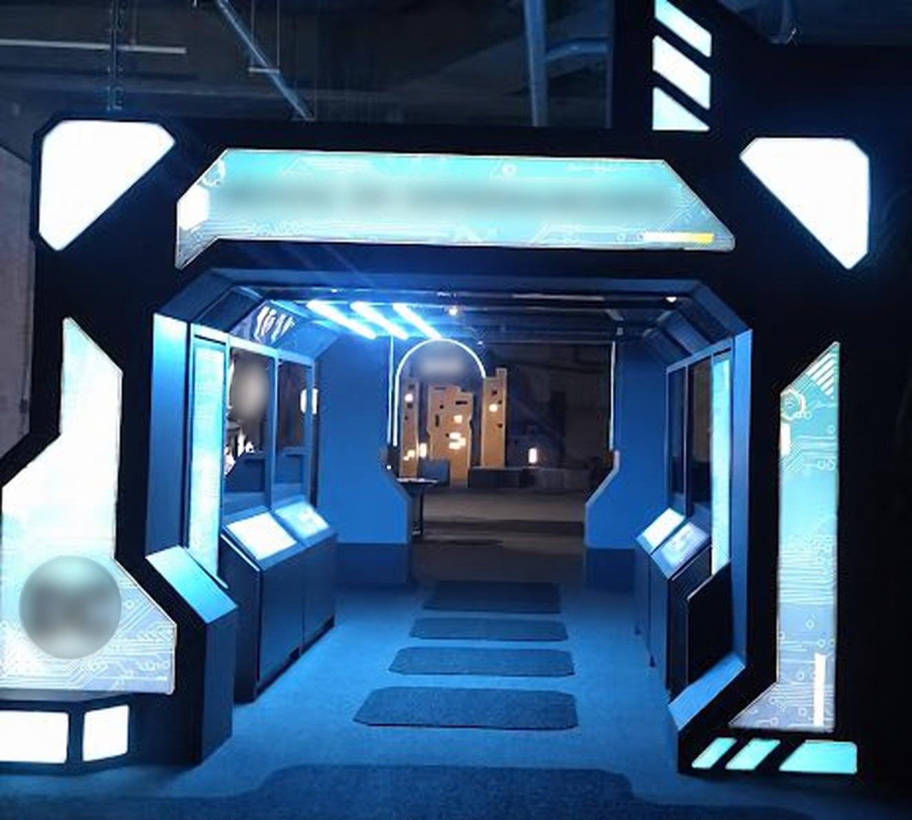 Iluminación en un proyecto realizado por Corporativo SIV